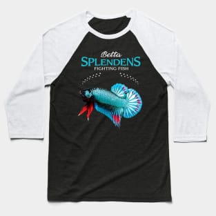 Betta Splendens Baseball T-Shirt